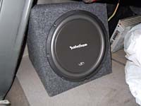   Rockford Fosgate R1S412 box  BMW 5-series