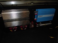 Установка Усилитель мощности DLS RA40 в BMW 525i