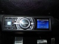 Установка Автомагнитола Alpine iDA-X305S в BMW X5