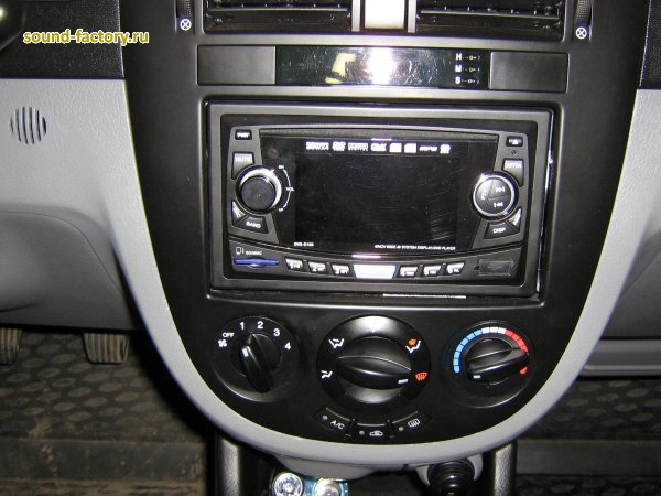Уставновка: Автомагнитола в Chevrolet Lacetti Установка: Автомагнитола в Chevrolet Lacetti