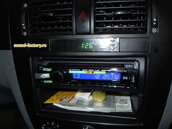 Уставновка: Автомагнитола в Chevrolet Lacetti Установка: Автомагнитола в Chevrolet Lacetti