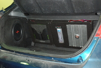 Установка Конденсатор Prology 1 Farada в Chevrolet Lacetti
