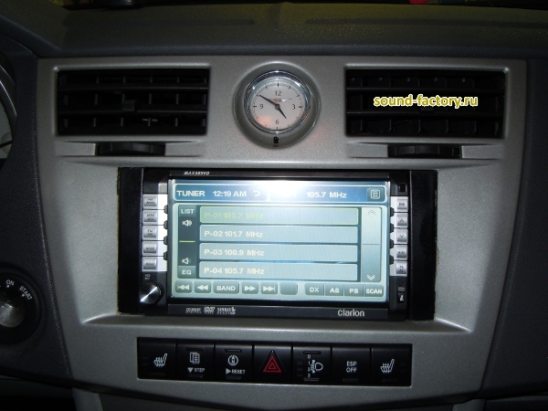 Уставновка: Автомагнитола в Chrysler Sebring Установка: Автомагнитола в Chrysler Sebring