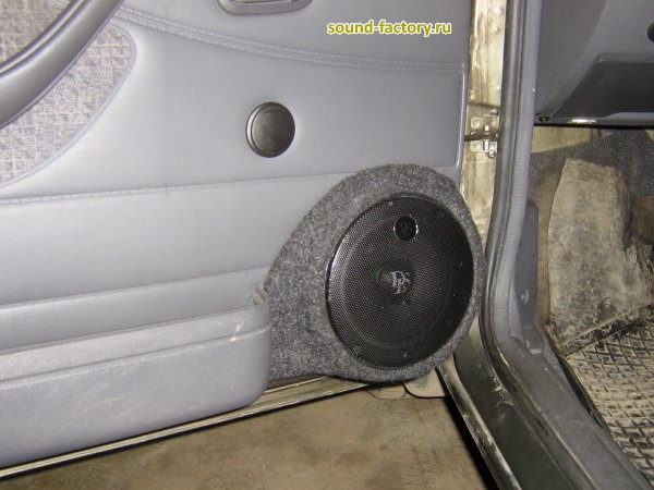 Уставновка: Фронтальная акустика в Daewoo Nexia Установка: Фронтальная акустика в Daewoo Nexia