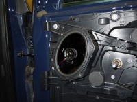 Установка Фронтальная акустика Blaupunkt GTx-462 Mystic в Ford Fusion