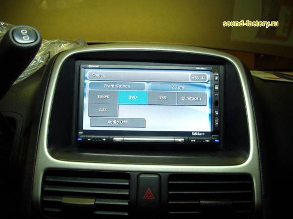 Установка: Автомагнитола в Honda CR-V