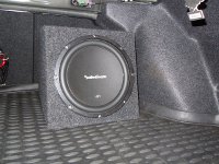   Rockford Fosgate R1S412 box  Honda Civic