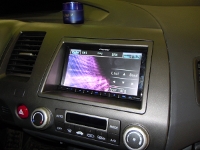   Pioneer AVH-P4100DVD  Honda Civic