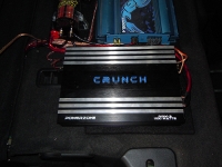 Установка Усилитель мощности Crunch P1100.2 в Honda Civic