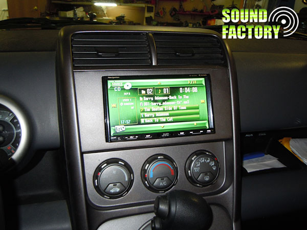 Уставновка: Автомагнитола в Honda Element Установка: Автомагнитола в Honda Element