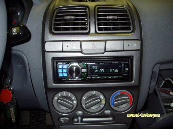 Уставновка: Автомагнитола в Hyundai Accent Установка: Автомагнитола в Hyundai Accent