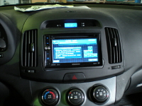   Pioneer AVH-P4000DVD  Hyundai Elantra