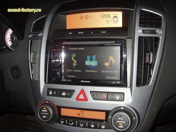 Уставновка: Автомагнитола в KIA Ceed Установка: Автомагнитола в KIA Ceed