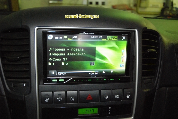 Уставновка: Автомагнитола в KIA Sorento Установка: Автомагнитола в KIA Sorento
