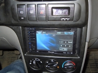   Pioneer AVH-P3100DVD  KIA Spectra