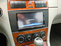   Sony XAV-E70BT  Mercedes S320