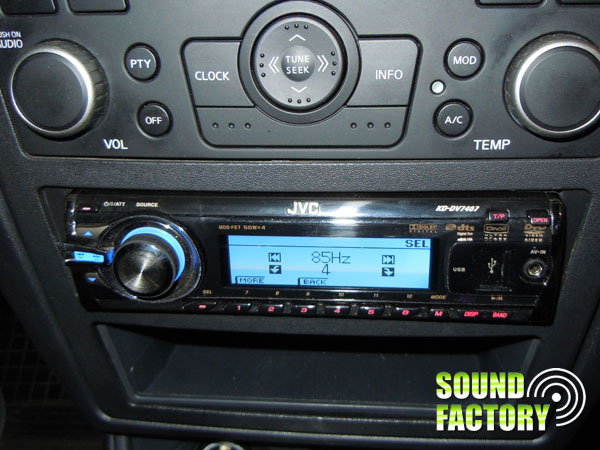 Уставновка: Автомагнитола в Nissan Almera Установка: Автомагнитола в Nissan Almera