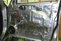 Установка Фронтальная акустика Morel Dotech Ovation 6 в Nissan Patrol