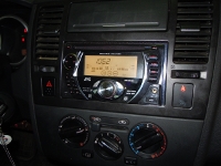   JVC KW-XG707EE  Nissan Tiida