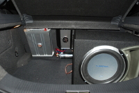   Rockford Fosgate P2L-112  Opel Astra