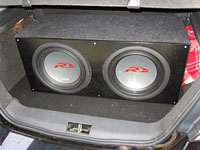   Alpine SWR-1222Dx2 box  Opel Astra