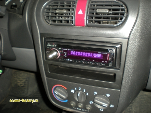 Уставновка: Автомагнитола в Opel Corsa Установка: Автомагнитола в Opel Corsa