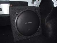   Rockford Fosgate R1S412 box  Renault Logan