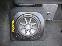   Kicker CVR12 box  Skoda Octavia