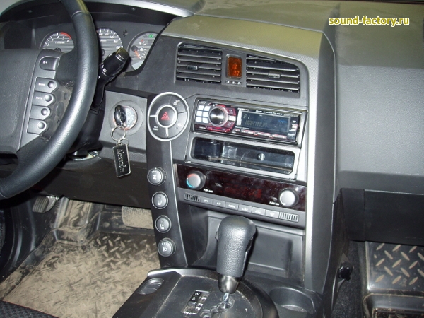 Уставновка: Автомагнитола в SsangYong Kyron Установка: Автомагнитола в SsangYong Kyron