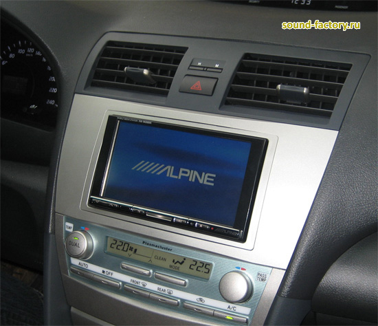 Уставновка: Автомагнитола в Toyota Camry Установка: Автомагнитола в Toyota Camry