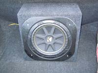   Kicker C12 box  Toyota Solara