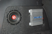 Установка Усилитель мощности Crunch GP2150 в Volkswagen Touareg